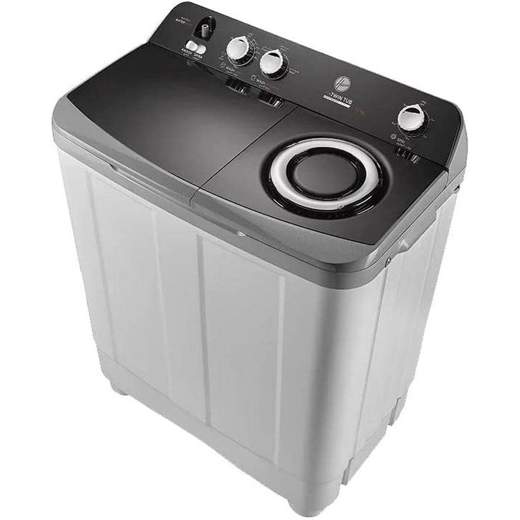 Hoover Semi-Automatic Washing Machine 12 KG , Motorine , Grey HW-HTTN12LSTO