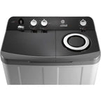 Hoover Semi-Automatic Washing Machine 12 KG , Motorine , Grey HW-HTTN12LSTO - ESTORES