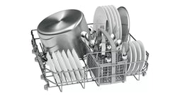 Bosch Digital Dishwasher, 12 Place Settings, 5 Programs, Silver - SMS25AI00V