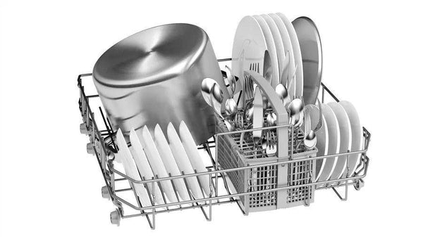 Bosch Digital Dishwasher, 12 Place Settings, 5 Programs, Silver - SMS45DI10Q - ESTORES