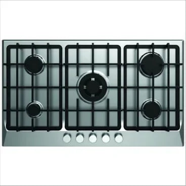 Fresh Built In Gas Hob, 5 Burners, 90 cm, Stainless Steel - HAFR90CMSC1 - ESTORES Main image