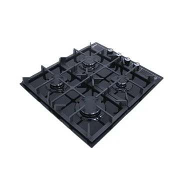 Purity EXEP Built In Gas Hob, 4 Burners, 60 cm, Black - HPT602G - ESTORES