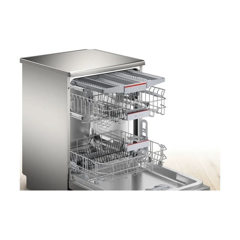 Bosch Free Standing Dishwasher 13 Set 60 cm Digital Stainless - SMS4EMI60V