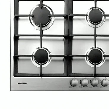 Hoover Built In Gas Hob, 6 Burners, 90 cm, Stainless Steel - PG960/1SXGH EGY - ESTORES