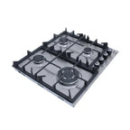 Purity EXEP Built In Gas Hob, 4 Burners, 60 cm, Stainless Steel - HPT603S - ESTORES