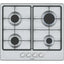 Bosch Built-In Gas Hob, 4 Burners, 60 cm, Stainless Steel - PGP6B5O62Q - ESTORES
