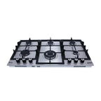 Purity EXEP Built In Gas Hob, 6 Burners, 90 cm, Stainless Steel - HPT902S - ESTORES