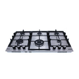 Purity EXEP Built In Gas Hob, 6 Burners, 90 cm, Stainless Steel - HPT902S