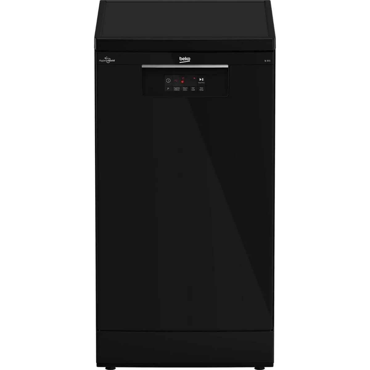 Beko b300 Digital Dishwasher With Inverter Technology, 10 Place Settings, 5 Programs, Black - BDFS15020B - ESTORES Main image