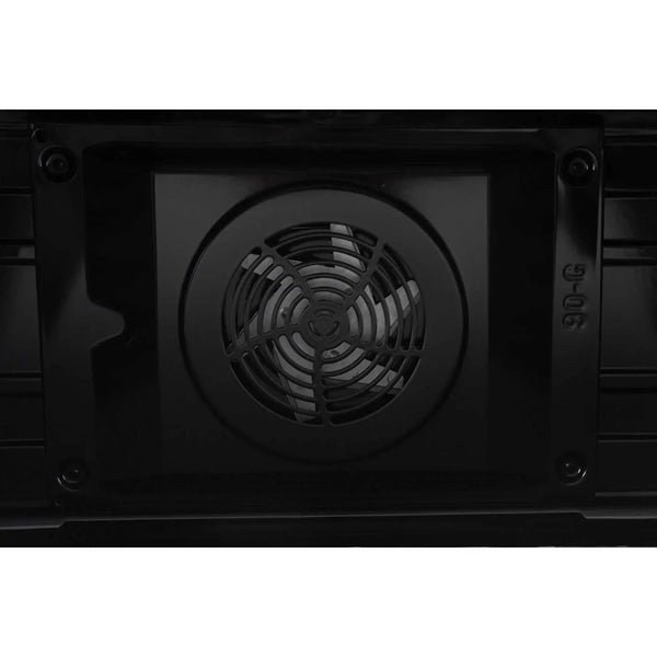 Zanussi Steel Plus Gas Cooker, 5 Burners, 90 cm, Stainless Steel - ZCG922A6XA - ESTORES