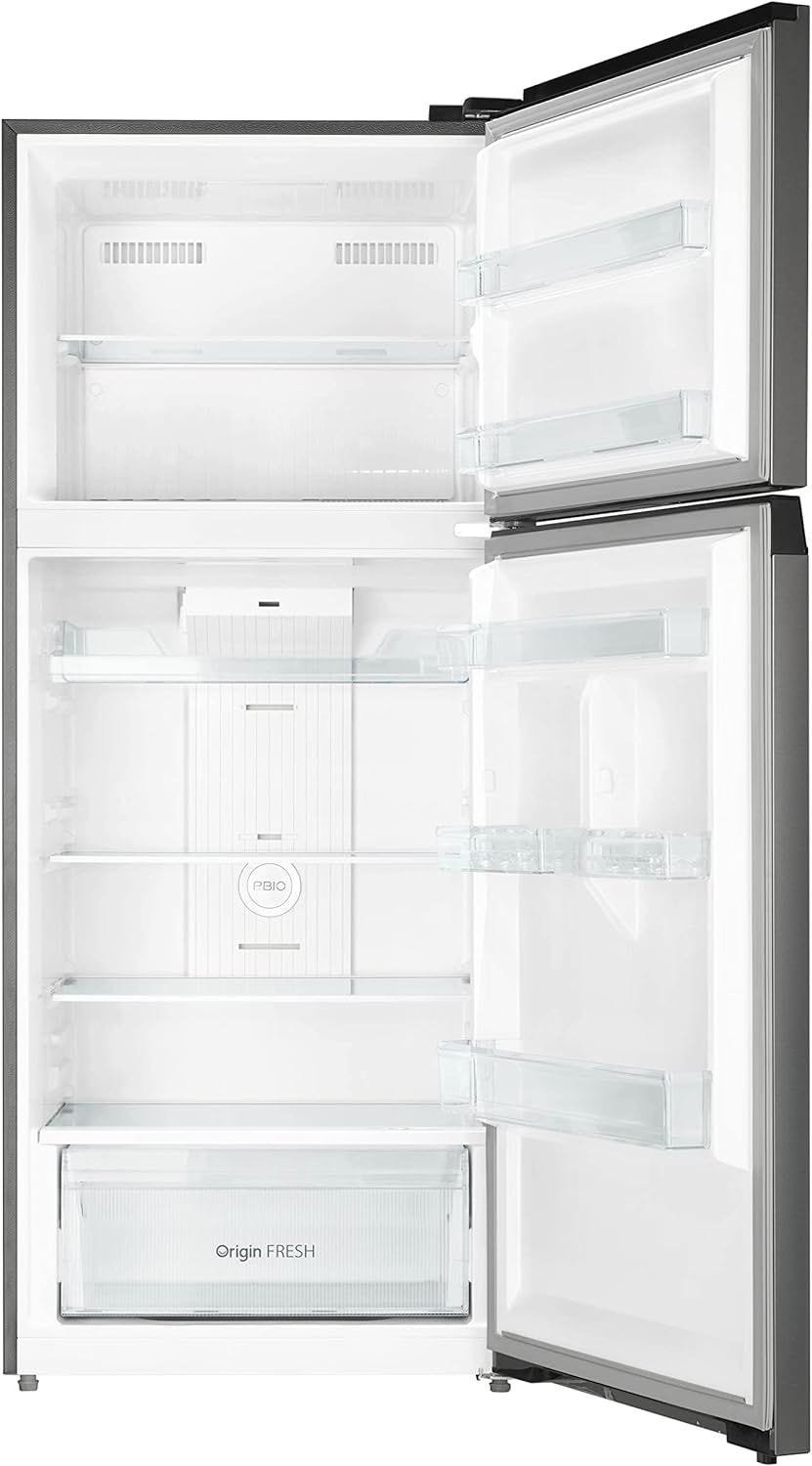 Toshiba No Frost Refrigerator, 411 Liters, Silver - GRRT559WEDMN49