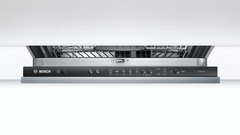 Bosch Built-In Dishwasher, 12 Place Settings, 5 Programs, White - SMV25DX00T