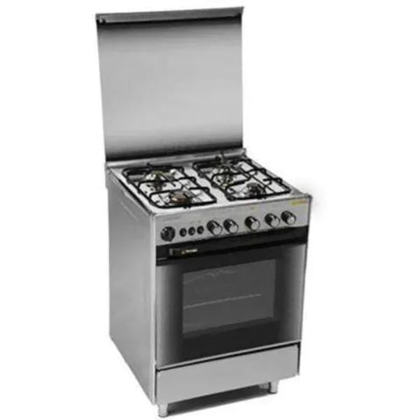 Tecnogas Rostic Gas Cooker, 4 Burners, Silver, 60 cm - 2450/9 - ESTORES Main image