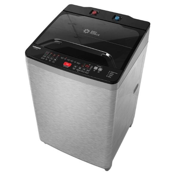 TORNADO Top Automatic Washing Machine , 10 Kg , With Pump , Silver - Twt - Tln10Lsl