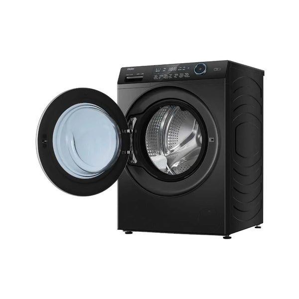 Haier Front Load Full Automatic Washing Machine With Inverter Technology, 12 kg, Dark Silver - HW120-B14979S8 - ESTORES