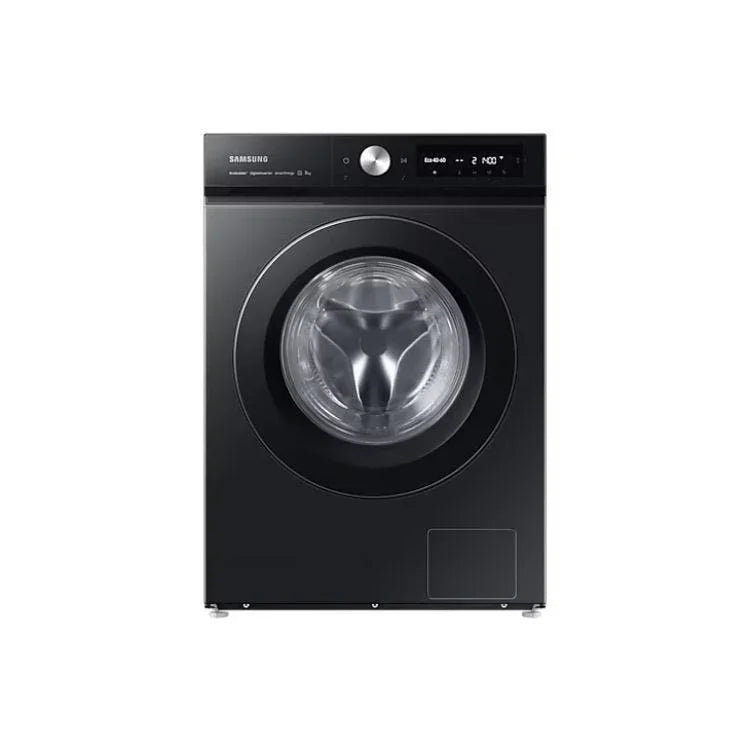 Samsung Digital Front Load Full Automatic Washing Machine With Inverter Technology, 11 kg, Black - WW11B1534DABAS - ESTORES