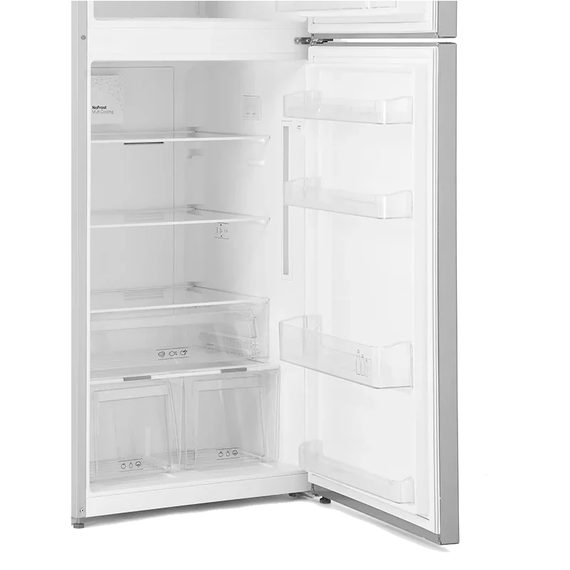 White Point No Frost Refrigerator, 420 Liters, Silver - WPR463S - ESTORES