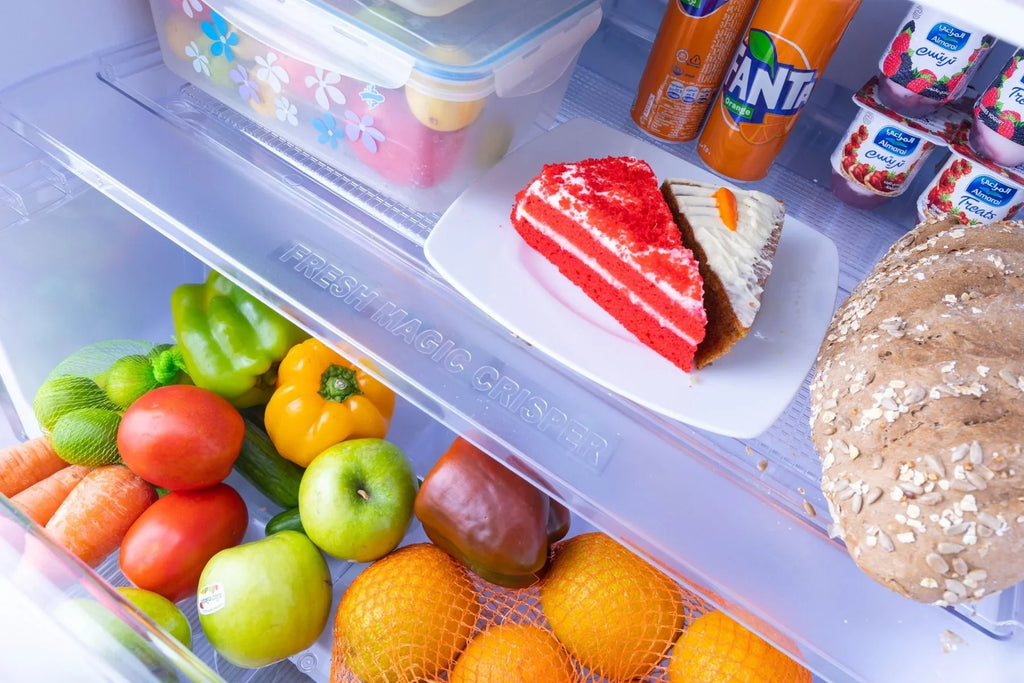 Fresh Refrigerator 397 Liters - Black Glass /FNT-BR470 KGMOD - ESTORES