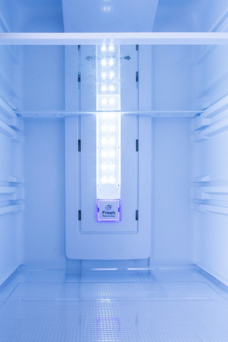 Fresh Refrigerator 397 Liters - Black Glass /FNT-BR470 KGMOD