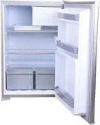 Hamburg Defrost Mini Bar Refrigerator, 140 Liter, Silver - FB15 - ESTORES