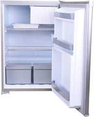 Hamburg Defrost Mini Bar Refrigerator, 140 Liter, Silver - FB15