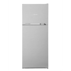 White Point No Frost Refrigerator, 420 Liters, Silver - WPR463S - ESTORES