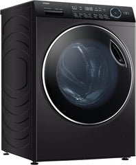 Haier Front Load Full Automatic Washing Machine With Dryer, 10.5 kg, Inverter Motor, Dark Silver - HWD100-B14979S8
