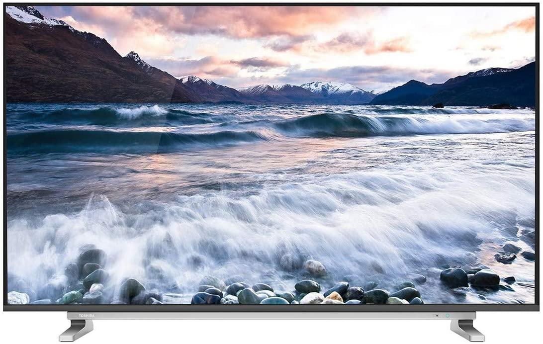 Toshiba 4K Smart Frameless D-LED Ultra HD 65 Inch TV with Built-In Receiver, Black - 65U5965EA - ESTORES Main image