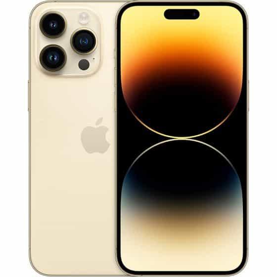 Apple iPhone 14 Pro Max Single SIM, 256GB, 6GB RAM, 5G-Gold - ESTORES