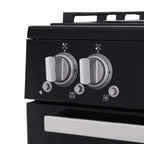Beko Gas Cooker, 5 Burners, 90 cm, Black - GGR 15115 DX NBE - ESTORES