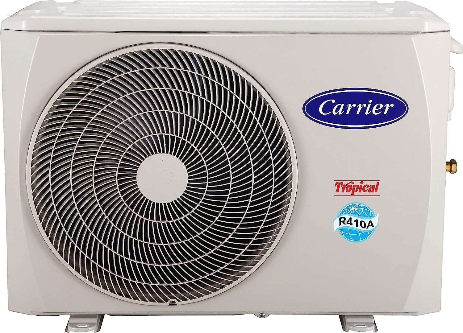 Carrier Optimax Pro Digital Split Air Conditioner With Plasma Function, 2.25 HP, Cooling & Heating, White - QHCT18N - EStores