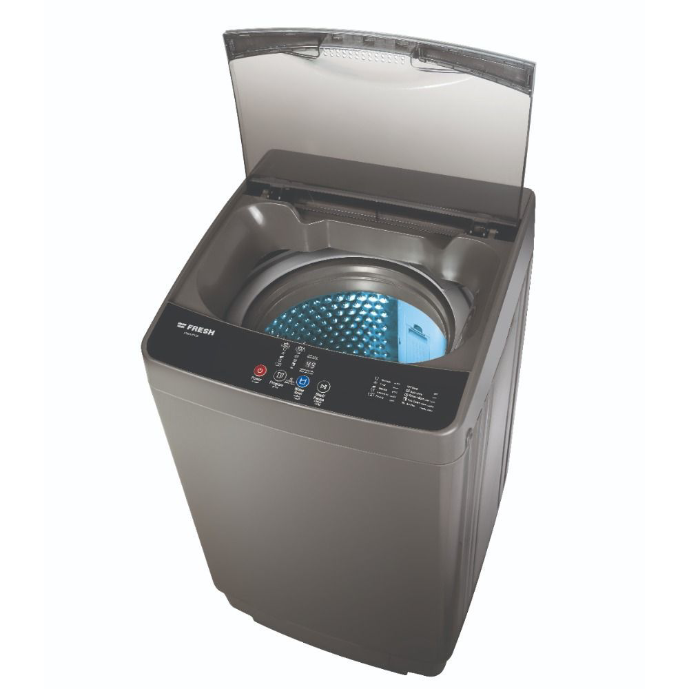 Fresh Top Load Automatic Washing Machine, 7 kg, Dark Silver - FTM-07F12S