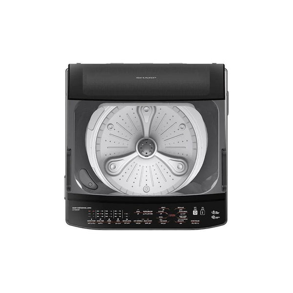 SHARP Digital Top Automatic Washing Machine, 9 Kg, Silver - ES-TN09GSLP - ESTORES