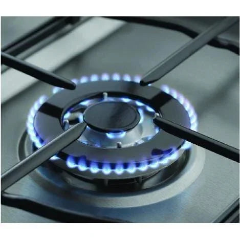 Zanussi Gas Cooker, 4 Burners, 60 cm, Silver - ZCG622A6XA - ESTORES