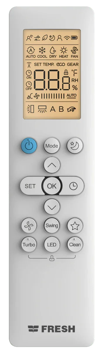 Fresh Air Conditioner Smart Digital 3 HP Cool/Hot - Plasma - ESTORES