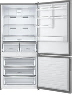 LG Digital No Frost Refrigerator With Inverter Technology, 588 Liters, Silver - GTF569PSAM - ESTORES
