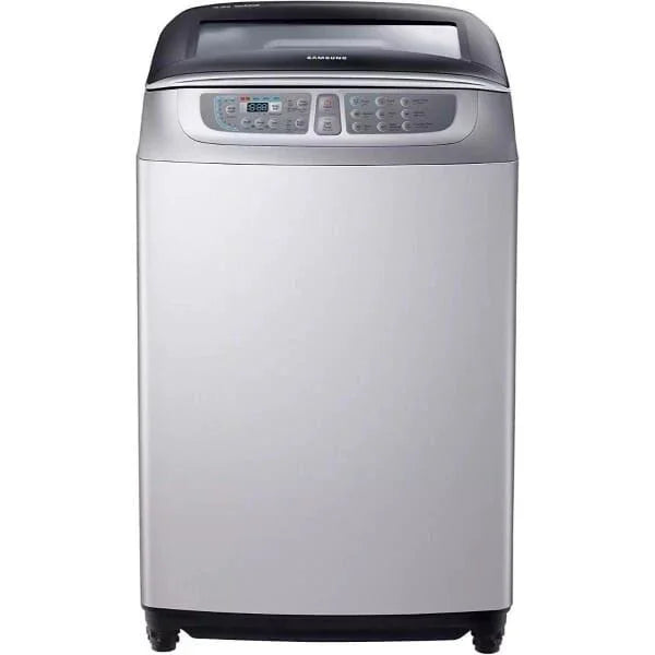 Samsung Top Load Automatic Washing Machine, 14 kg, Silver - WA14F5S4UWA/AS - ESTORES Main image