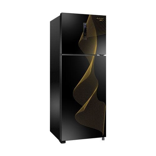 Unionaire Oro Cool Digital No Frost Refrigerator, 370 Liters, Black - URN440LBG6ADHUVZ