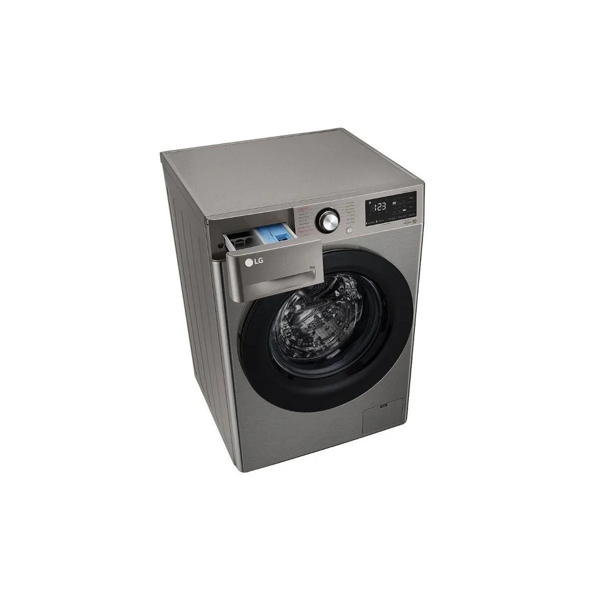 LG Vivace Front Load Full Automatic Washing Machine, 9 Kg, Silver - F4R3VYG6P - ESTORES