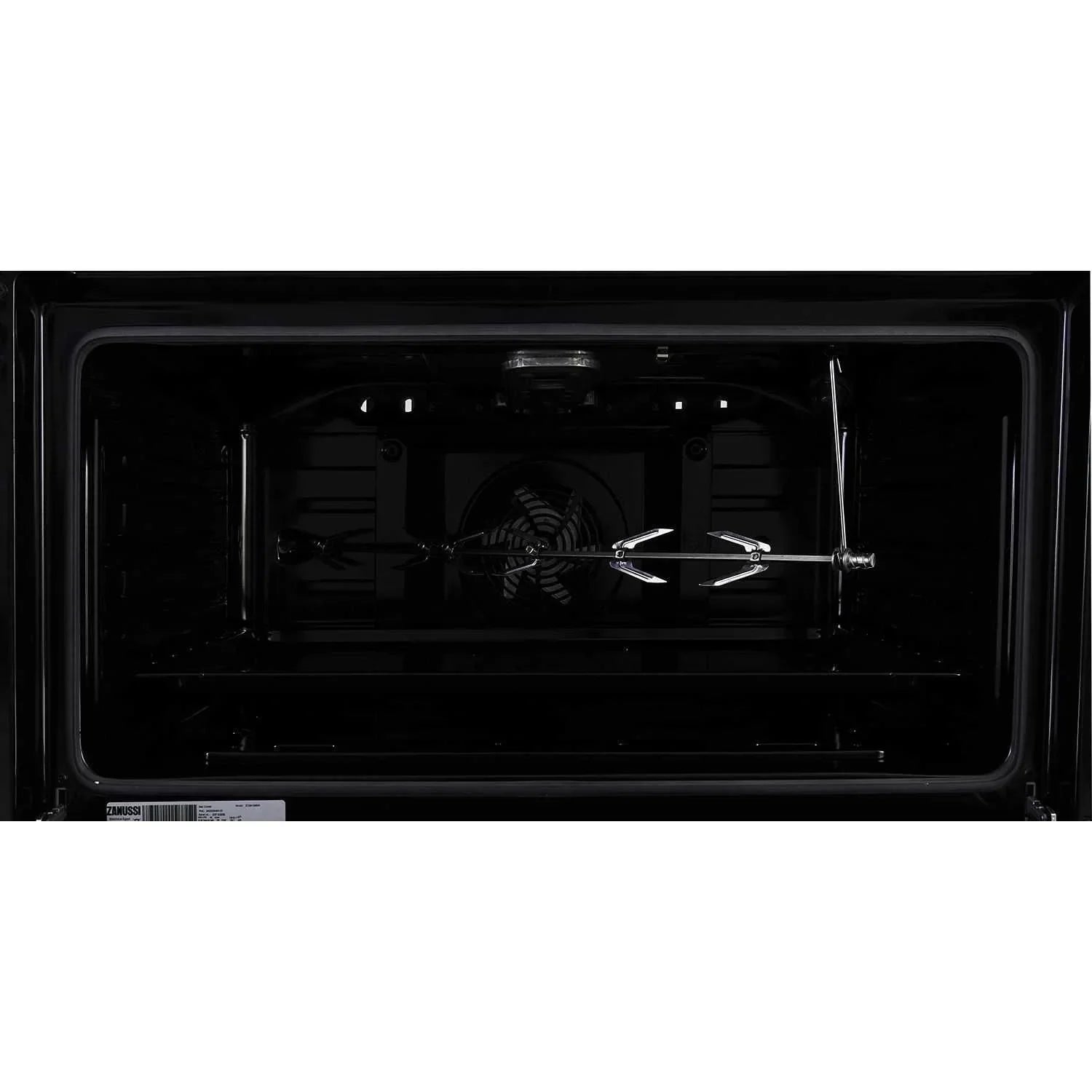 Zanussi Coolcast Gas Cooker, 5 Burners, 90 cm, Stainless Steel - ZCG91236XA - ESTORES