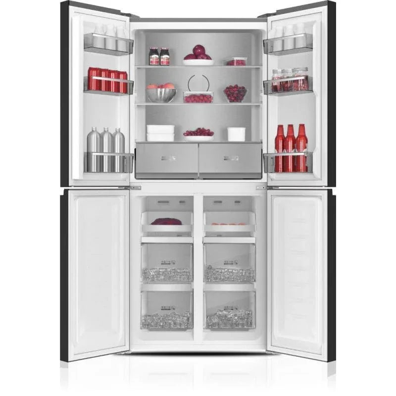 White Whale Digital Refrigerator, No Frost With Inverter, 450 Liters, 4 Doors, Black - WR-G8399AB - ESTORES