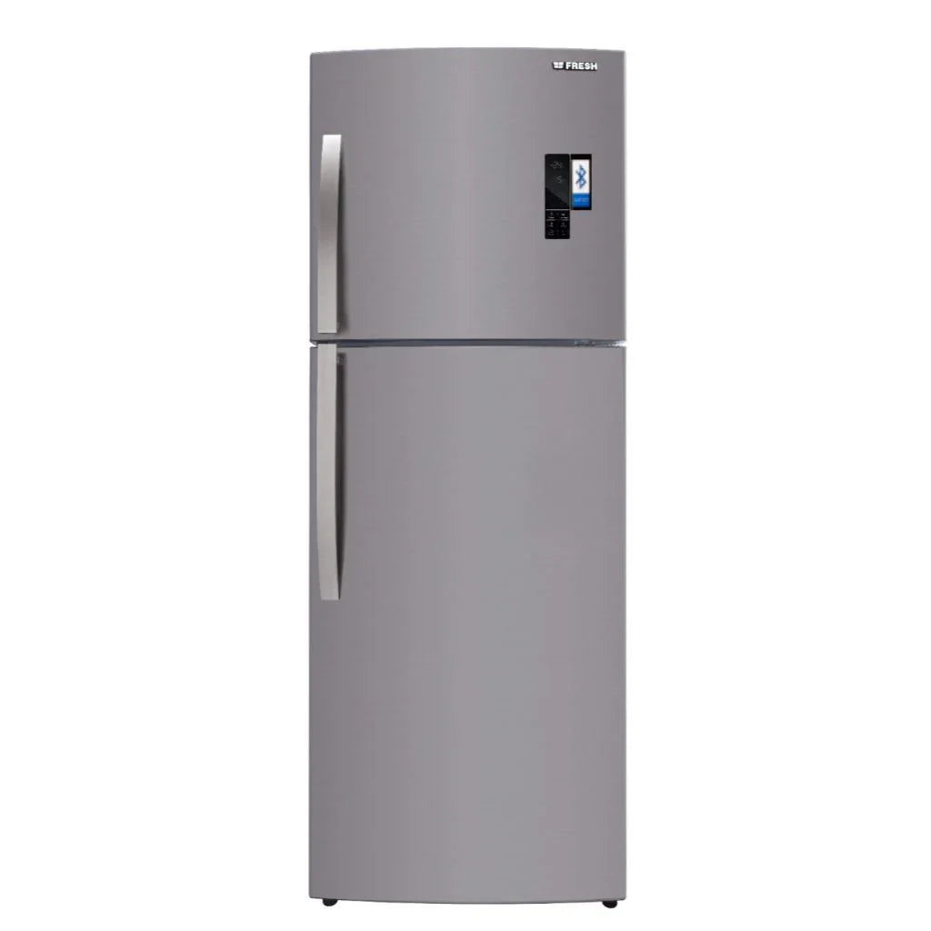 Fresh Digital Refrigerator, No Frost, 369 Liters, 2 Doors, Silver - FNT-M400YQT - ESTORES Main image