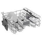 Beko Digital Built-In Dishwasher With Inverter Technology, 15 Place Settings, 6 Programs, Silver - BDFN26520XQ - ESTORES