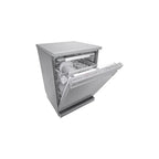 LG Digital Dishwasher With Inverter Technology, 14 Place Settings, 10 Programs, Silver - DFB325HS - ESTORES