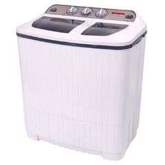 Fresh Duetto Top Half Automatic Washing Machine , 5 Kilo - White