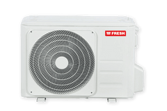 Fresh EEdge Digital Split Air Conditioner With Inverter Technology, Cooling & Heating, 3 HP, White - VIFW24H-O