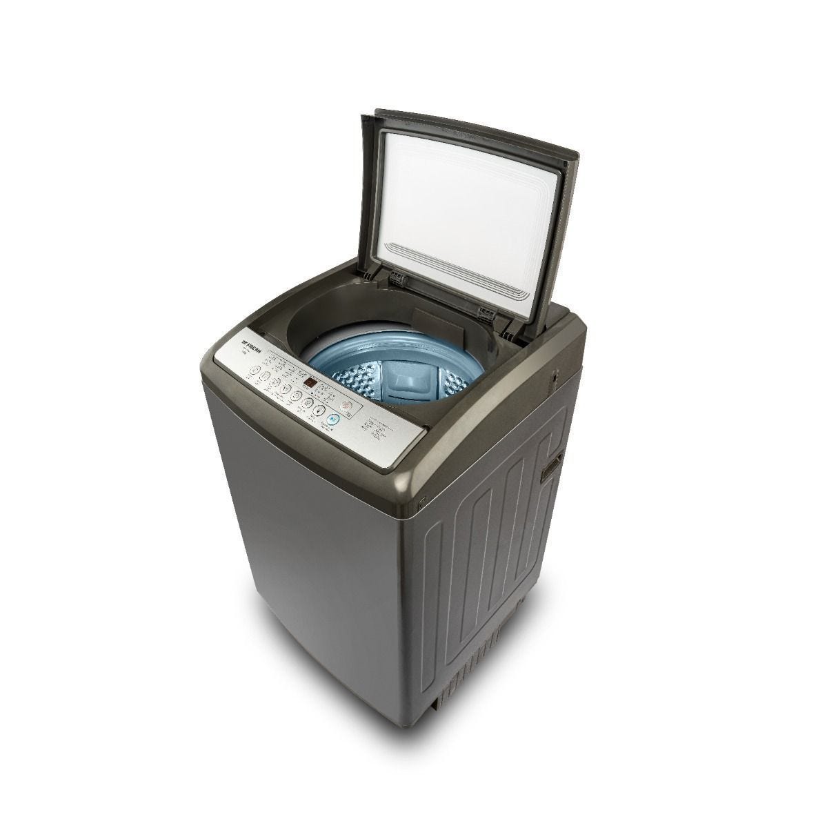 Fresh Top Load Automatic Washing Machine, 9 kg - Dark Silver