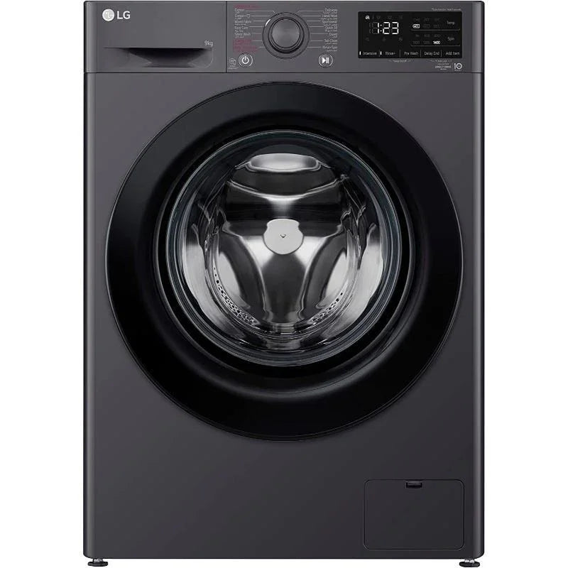 LG Vivace Front Load Full Automatic Washing Machine With Inverter Technology, 9 kg, Dark Silver - F4R3VYG6J - ESTORES