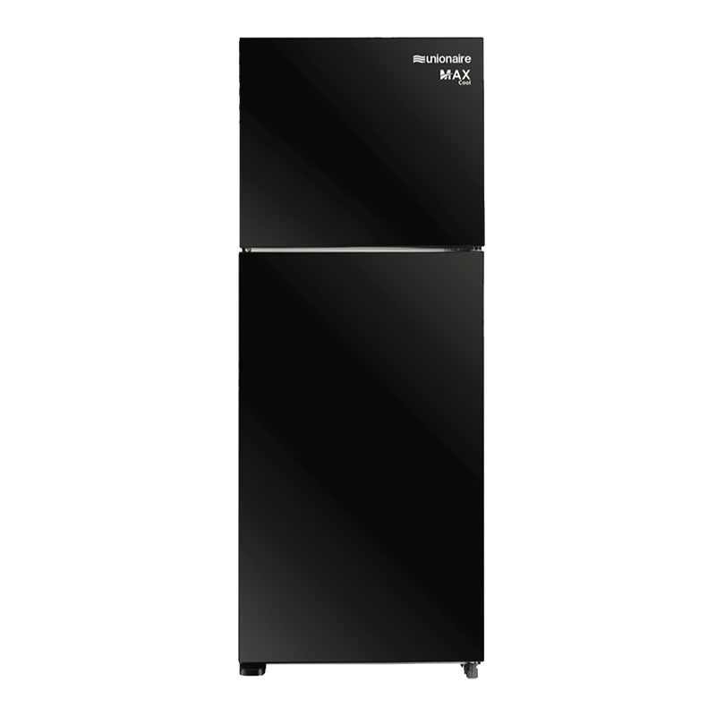 Unionaire No Frost Refrigerator, 350 Liters, Black - URN-420LBG1A-MH