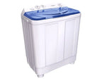 TORNADO Twin Tub Half Automatic Washing Machine , 7 Kg , White And Blue - Twh - Z07Dne - W - ESTORES